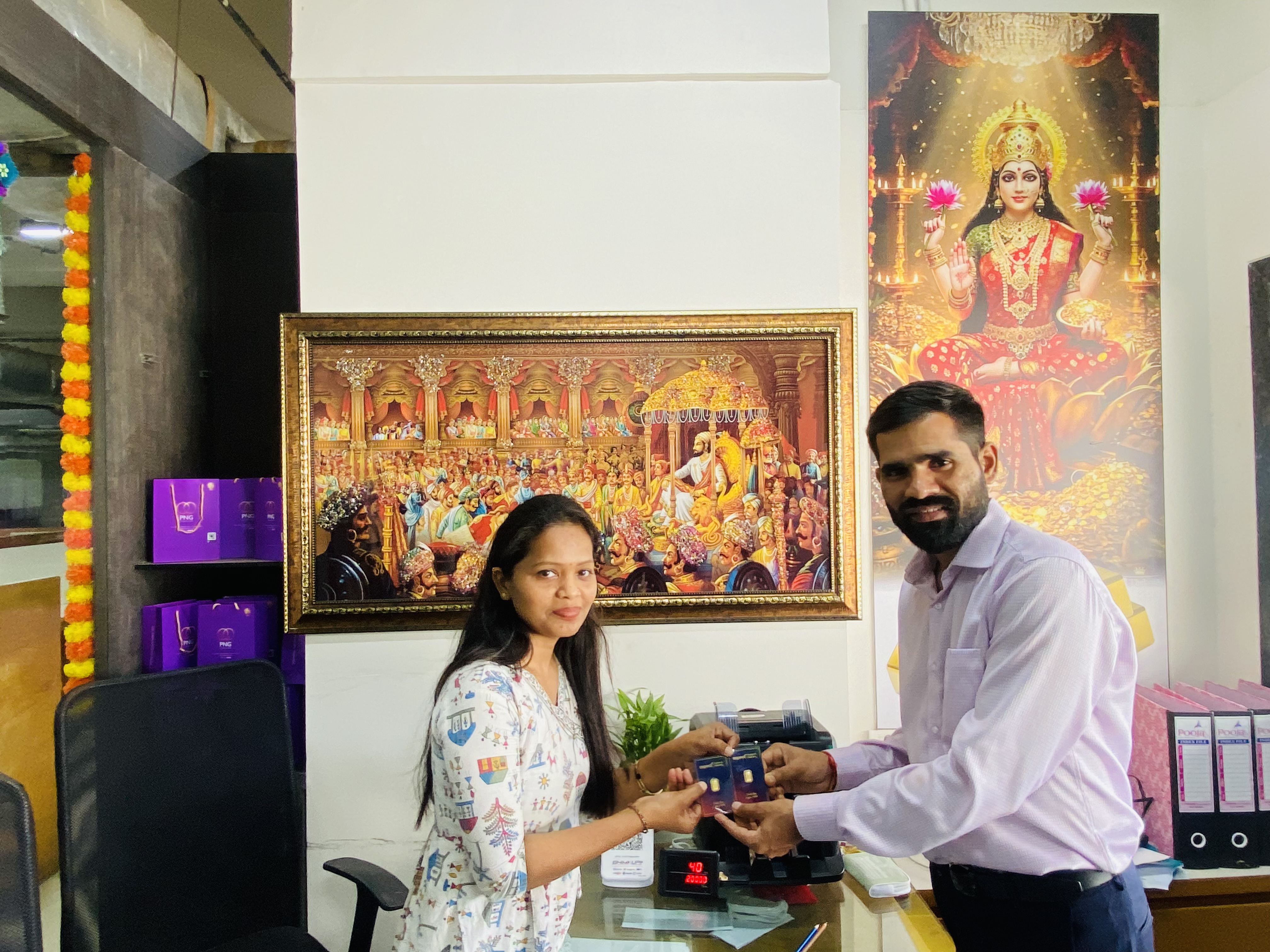 Crafted in Gold, Crowned in Trust.”