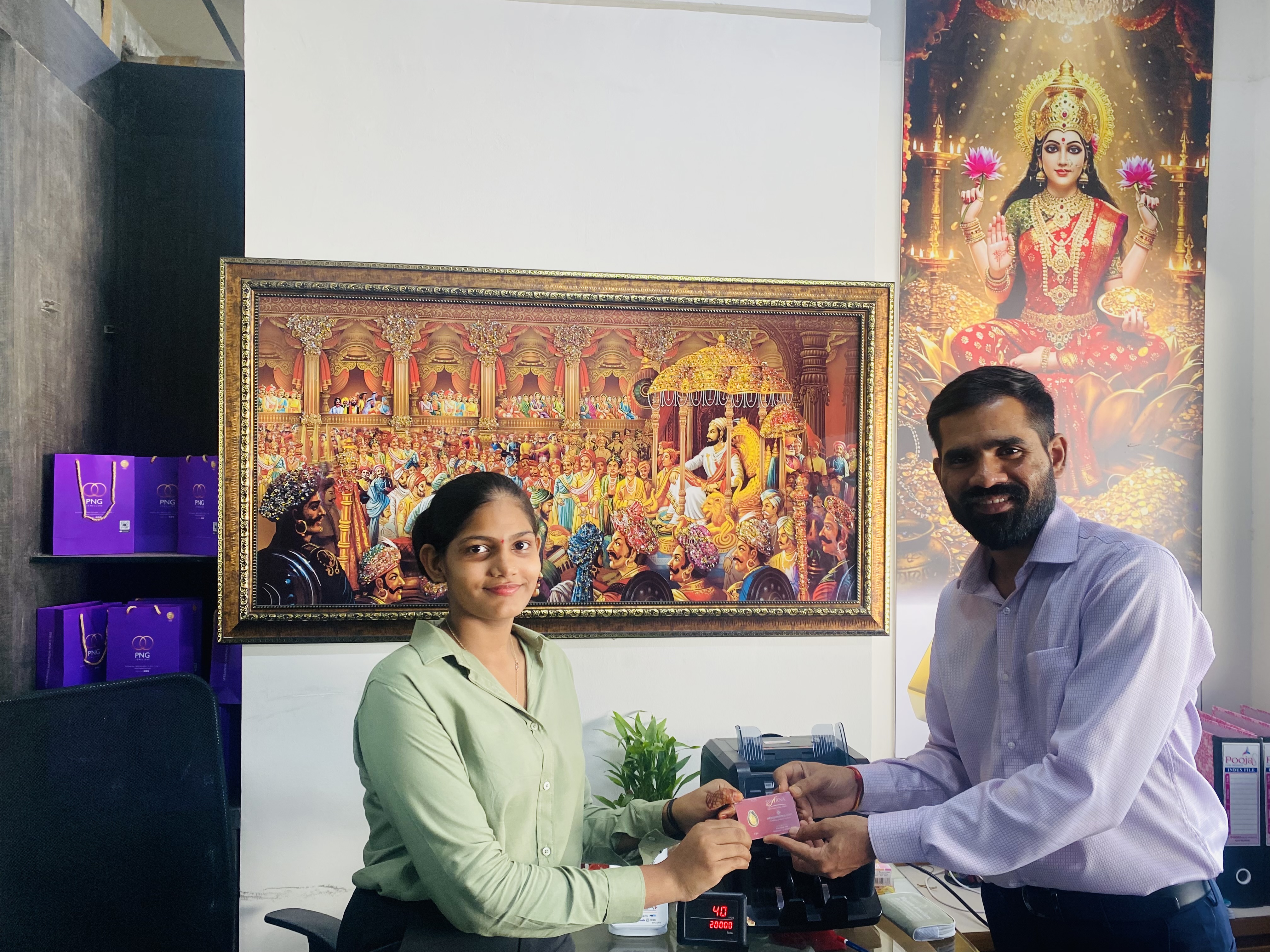 “Indalkar Gold Empire – Because You Deserve Royalty.”